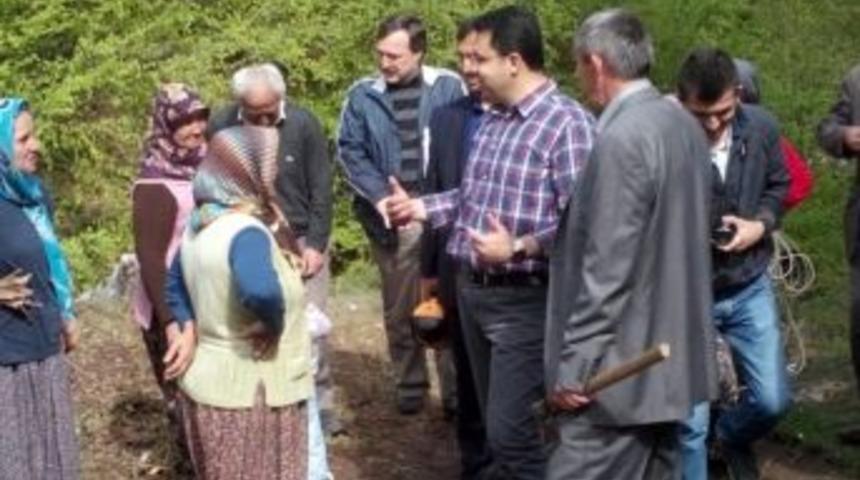 Sarıkaya K&ouml;y&uuml; Yolu Ana Yola Bağlanıyor