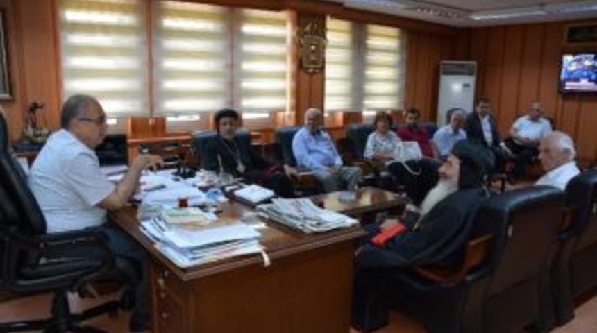 S&uuml;ryani Cemaatinden Başkan Kutlu&rsquo;ya Ziyaret