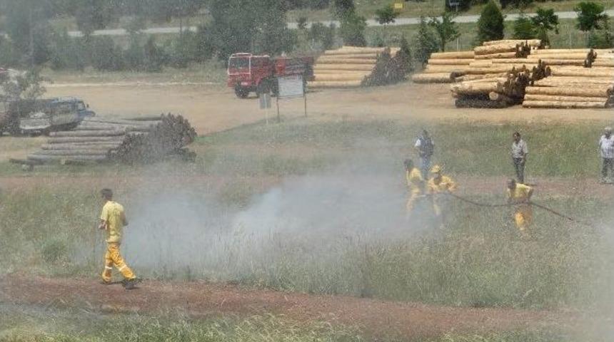 Beyşehir&rsquo;de Orman Yangını Tatbikatı