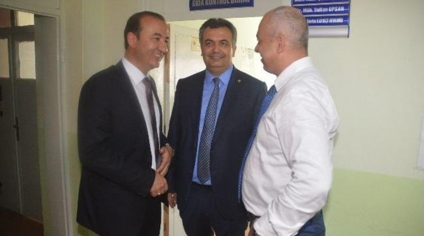 Başkanı Alemdar &Ouml;zt&uuml;rk Eski Mesai Arkadaşlarını Ziyaret Etti