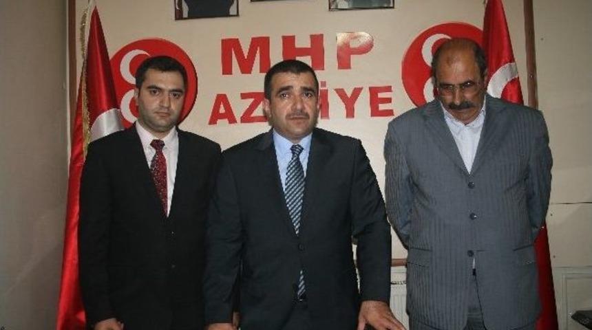Mhp Aziziye İl&ccedil;e Başkanlığında G&ouml;rev Değişimi