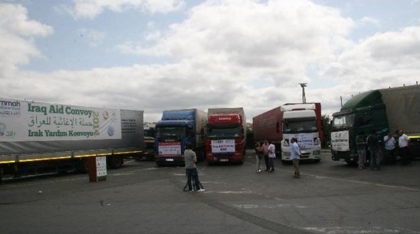 İhh, Irak’taki Mültecilere 20 Tır Malzemesi Gönderdi