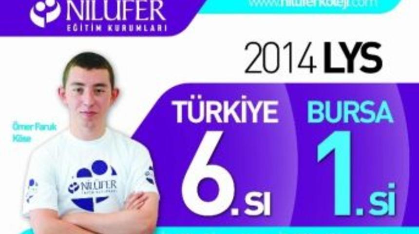 Nil&uuml;fer Eğitim Kurumları Lys'de Bursa'nın Gururu Oldu