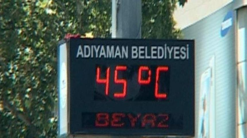 Adıyaman Ramazan&rsquo;ın İlk G&uuml;n&uuml; 45 Dereceyi G&ouml;rd&uuml;