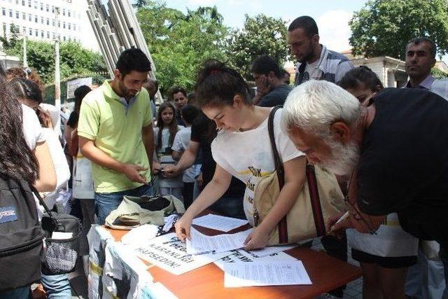 Çocuklardan, “cezaevleri Kapatılsın” Eylemi