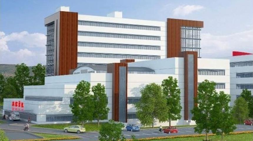 Kepez&rsquo;de Hastane İnşaatı Devam Ediyor