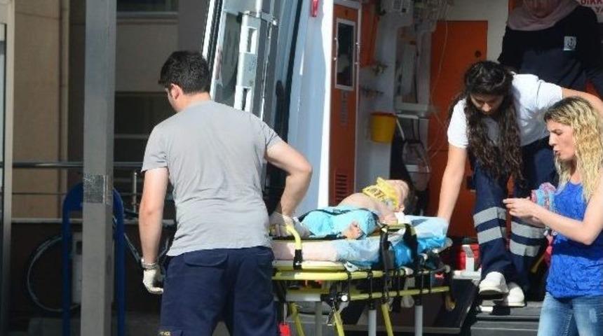 Balkondan D&uuml;şen &Ccedil;ocuk Yaralandı