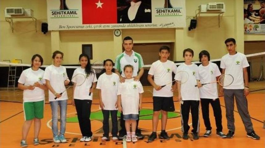 Şehitkamil&rsquo;de Badminton Yaz Spor Okuluna Olan İlgi B&uuml;y&uuml;yor