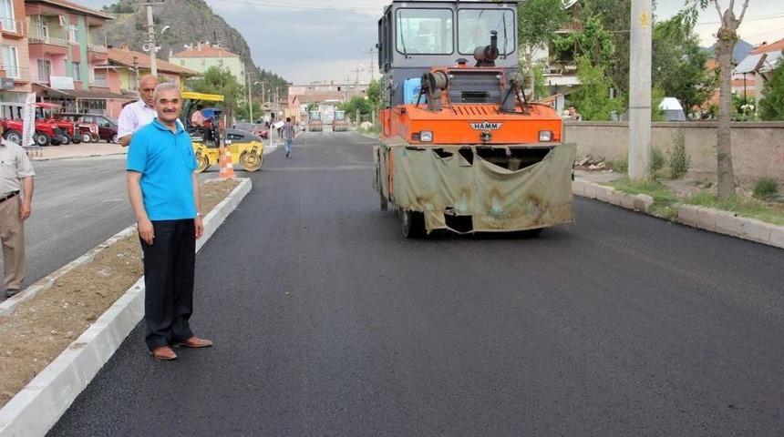 Osmancık'ta Asfaltlama &Ccedil;alışmaları