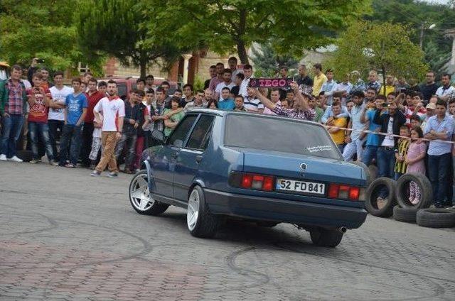 Fatsa’da İlk Kez Tuning Yarışı Düzenlendi