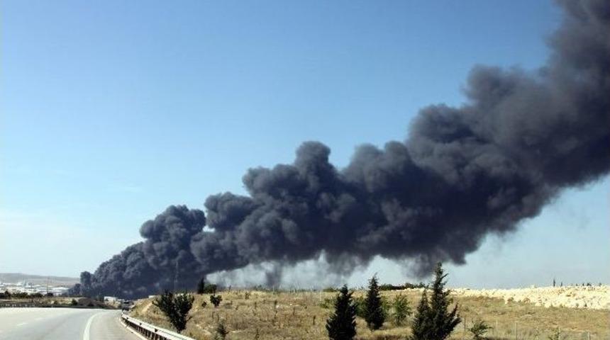 Gaziantep&rsquo;te Fabrika Yangını