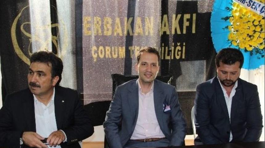 Fatih Erbakan'dan '&ccedil;atı Adayı' A&ccedil;ıklaması