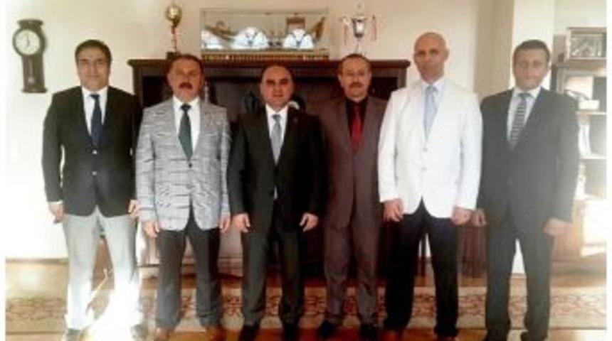 Sağlık-sen&rsquo;den Vali G&uuml;naydın&rsquo;a Ziyaret