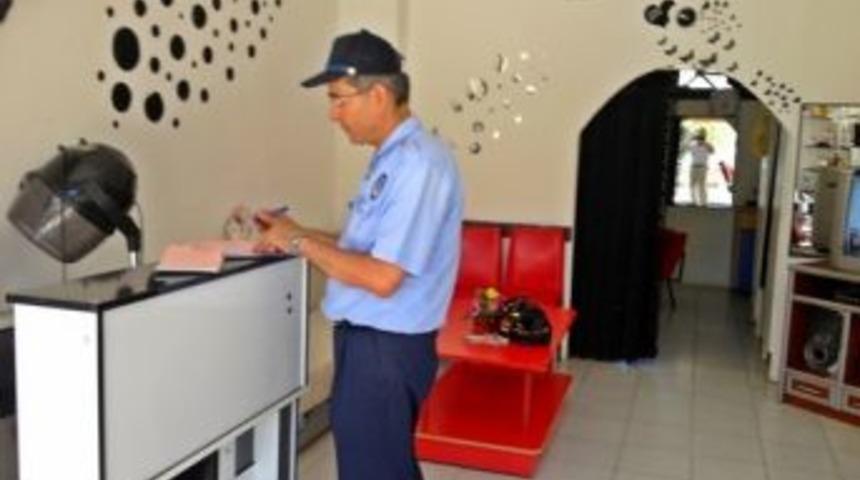 Osmancık'ta Bayan Kuaf&ouml;rlerine Denetim