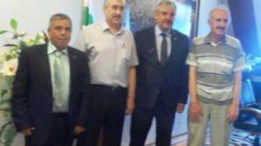 Armutlu'dan B&ouml;l&uuml;kbaşı'na hayırlı olsun ziyareti