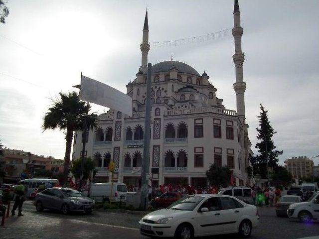 Didim Merkez Cami Şadırvan Ve Kubbeleri Kurşunla Kaplanıyor