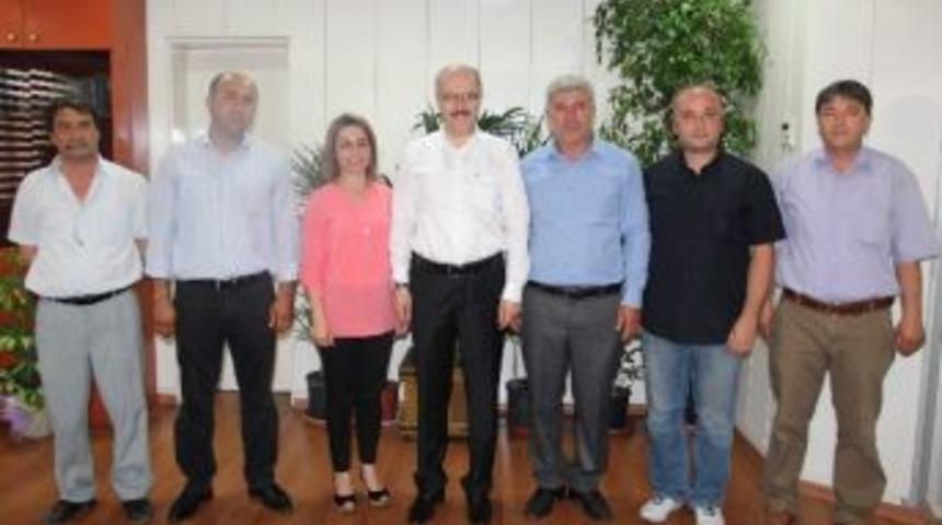 Elektrik&ccedil;iler Sorunlarını Başkan Kafaoğlu'na İletti
