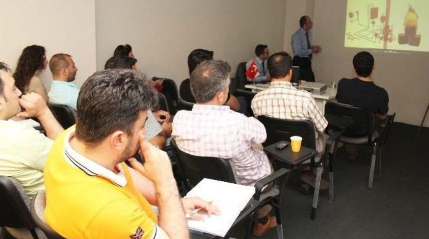 Bursadaki M&uuml;hendislere, Yangından Korunmanın Yeni Sistemleri Tanıtıldı