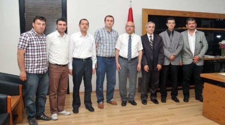 Başkan &Ccedil;oban&rsquo;a Tebrik Ziyaretleri Devam Ediyor