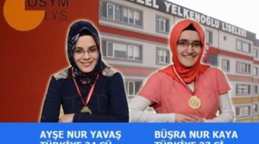 Yelkenoğlu Liseleri'nden Lys Başarısı