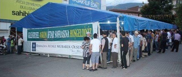 Askon’dan Ramazan Boyunca İftar Çadırı