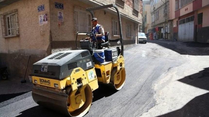 Şehitkamil Belediyesi 7 Mahallede Asfalt &Ccedil;alışması Başlattı