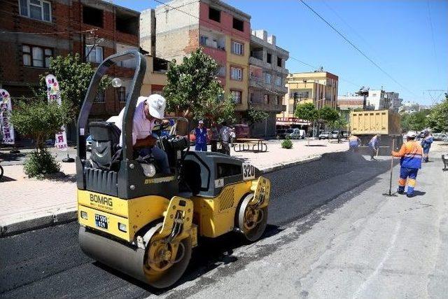 Şehitkamil Belediyesi 7 Mahallede Asfalt Çalışması Başlattı