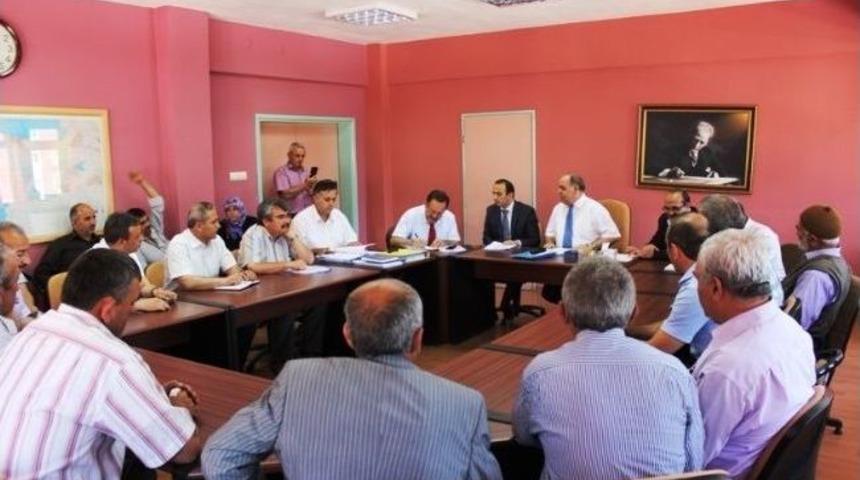 Kargı&rsquo;da Arazileri Su Altında Kalacak K&ouml;yl&uuml;ler Bilgilenrdirildi