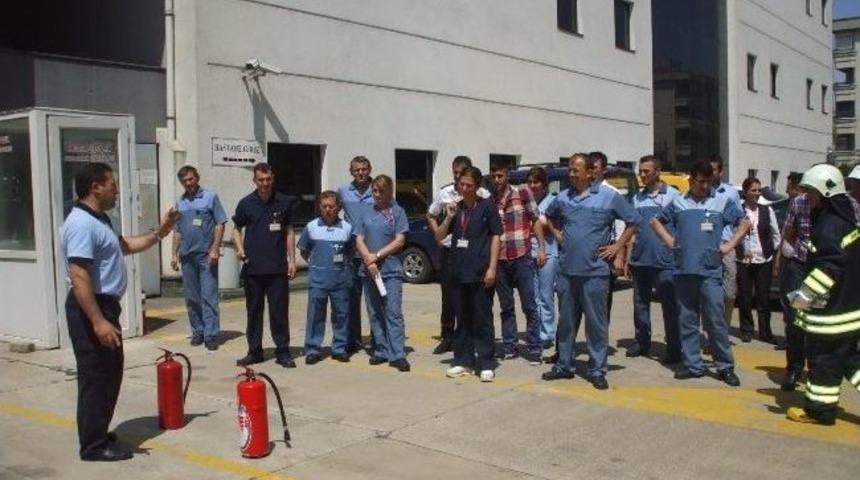 Kamu Ve Eğitim Kurumlarına &lsquo;yangın&rsquo; Eğitimleri