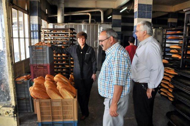 Akşehir Belediyesi Zabıta Ekiplerinden Fırınlara Denetim