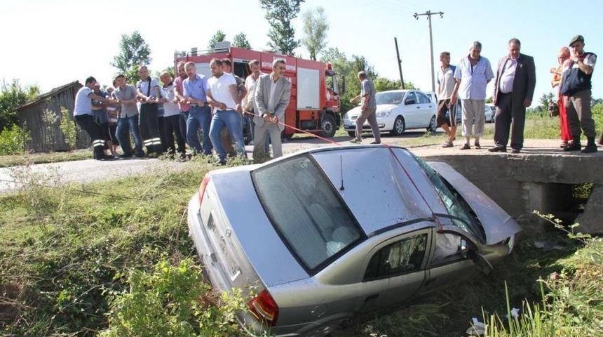 Trafik Kazaları : 6 Yaralı