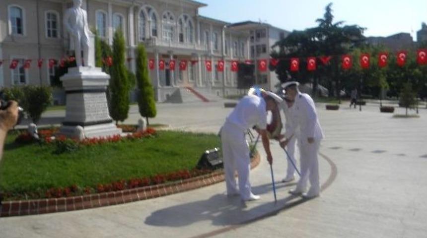 Tekirdağ&rsquo;da Kabotaj Bayramı Etkinlikleri &Ccedil;elenk Sunma T&ouml;reni İle Başladı