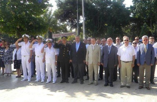 Tekirdağ’da Kabotaj Bayramı Etkinlikleri Çelenk Sunma Töreni İle Başladı