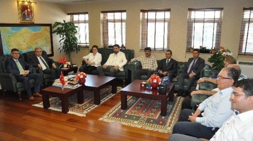 Ak Parti Adana İl Teşkilatı'ndan Vali B&uuml;y&uuml;k&rsquo;e Ziyaret