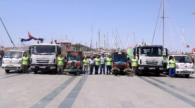 Temizlik İşleri Müdürlüğü Ekipleri Çalışmalara Hız Verdi