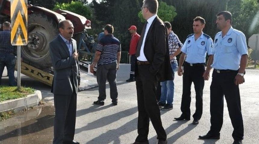 &Ouml;l&uuml;m Kavşağı Işıklandı