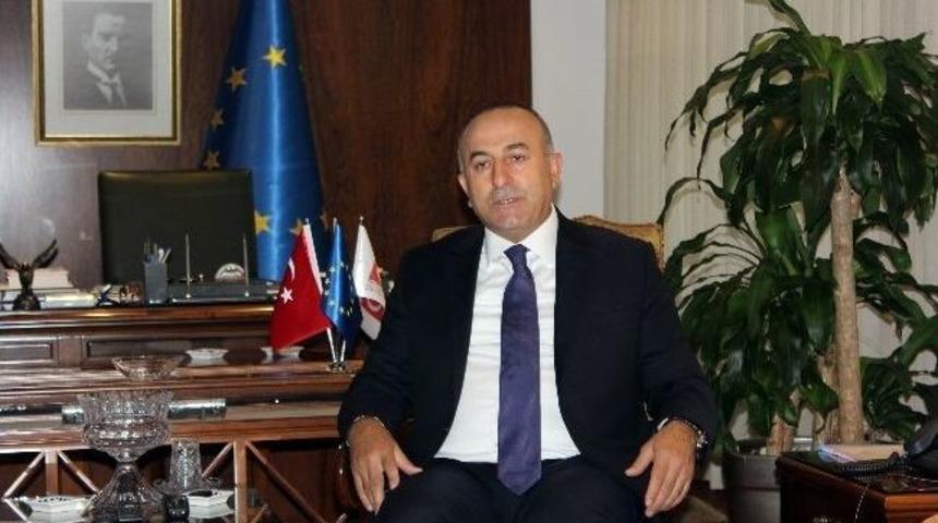 Ab Bakanı &Ccedil;avuşoğlu, Kuzey Kıbrıs Ticaret Odası Başkanı Toros&rsquo;u Kabul Etti