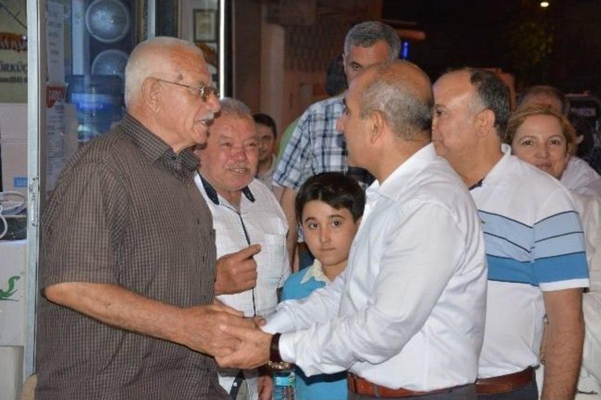 Başkan Kara, Cadde&rsquo;yi Gezdi