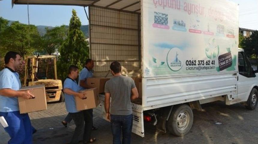 Kartepe Belediyesi&rsquo;nden 3 Bin 500 Aileye Yardım Kolisi