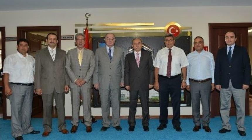 Kuyumcular Odası'ndan, Vali B&uuml;y&uuml;k&rsquo;e Ziyaret