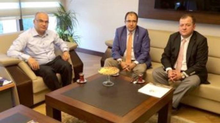 Tso Başkanı Başaranhıncal&rsquo;dan Prof. Dr. Akcan&rsquo;a Ziylaret