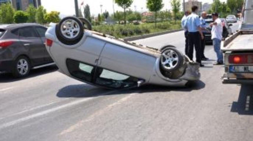 Eskişehir&rsquo;de Trafik Kazası: 1 Yaralı