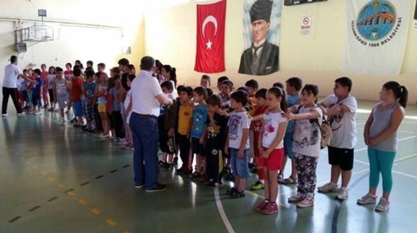 Uzunk&ouml;pr&uuml;&rsquo;de Yaz Spor Okulu Başladı