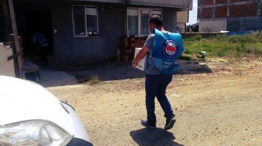 Sağlık-sen Tekirdağ Şubesi'nden 'yardım Eli'