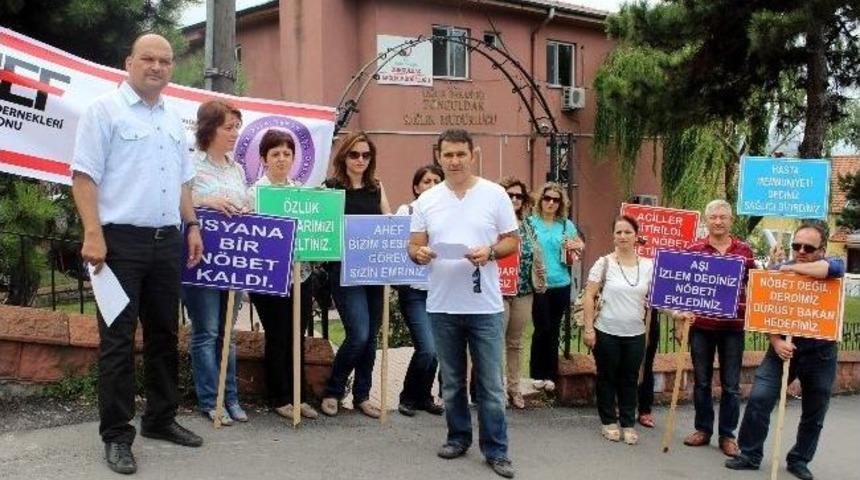 Zonguldak Tabip Odası Ve Aile Hekimliği Derneği'nden "n&ouml;bet" A&ccedil;ıklaması