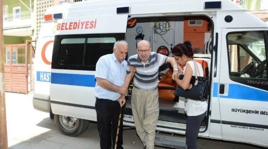 B&uuml;y&uuml;kşehir&rsquo;den Hasta Nakil Hizmeti