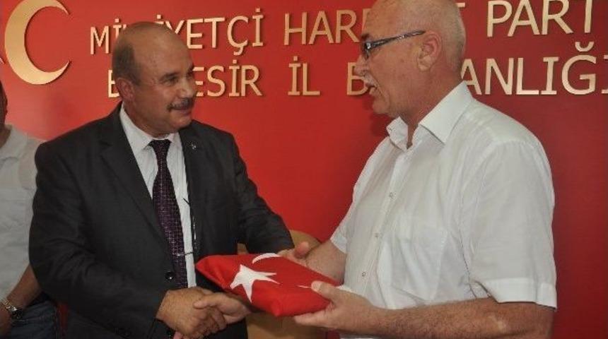 Balıkesir Mhp'de G&ouml;rev Değişimi