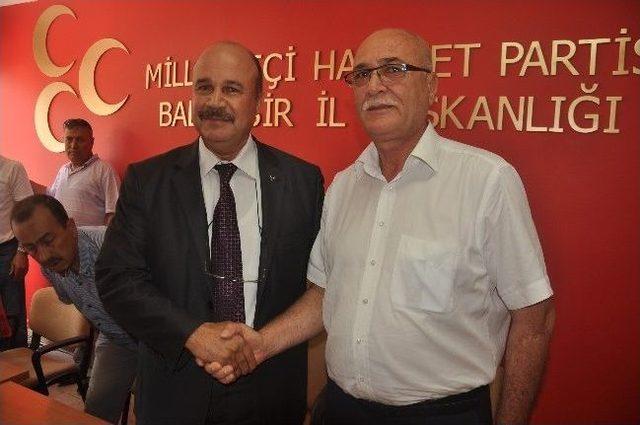 Balıkesir Mhp de Görev Değişimi 1