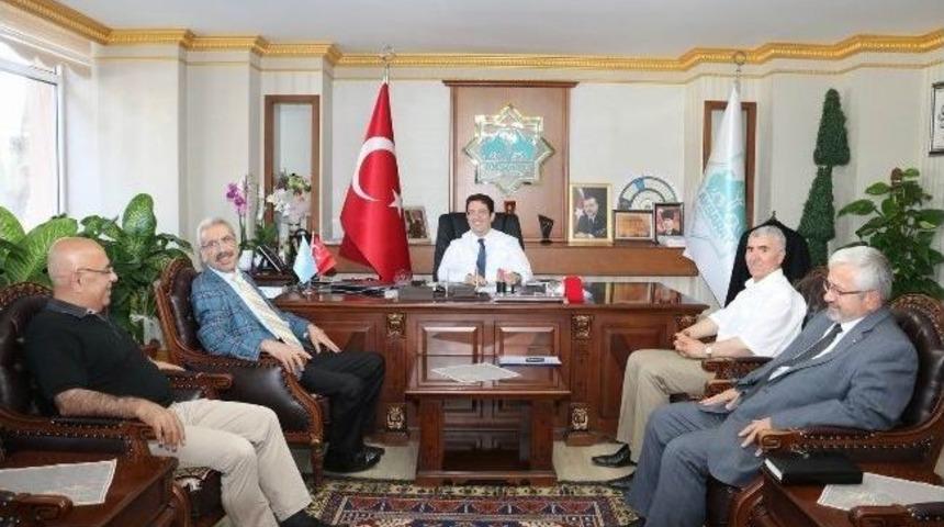 Eski Milletvekilinden Başkan Yazgı&rsquo;ya Ziyaret