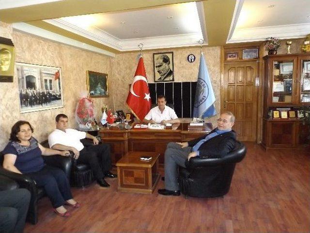 Öztrak Muratlı Belediyesi’ni Ziyaret Etti 1